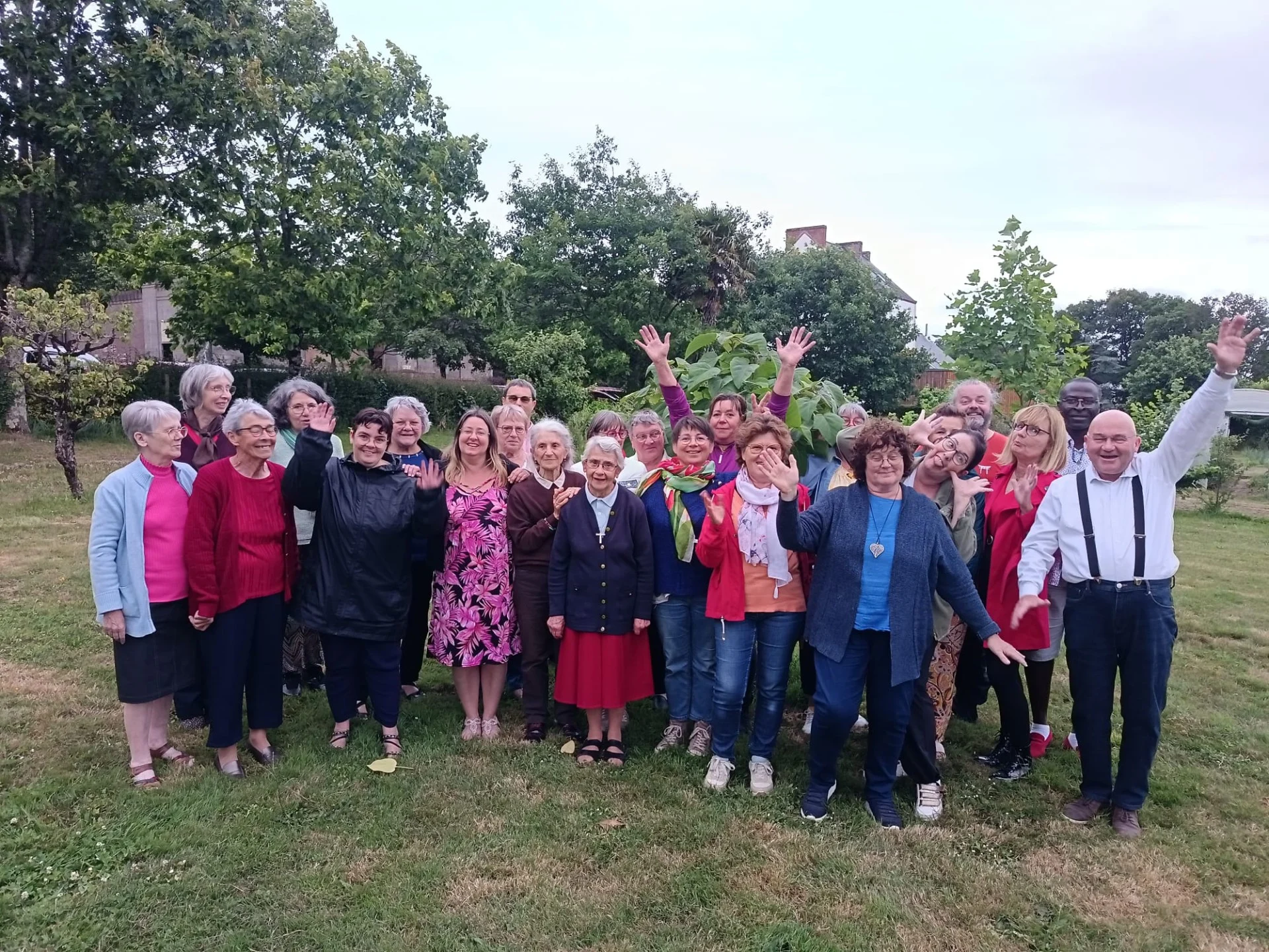 le groupe vocal en Juin 2025
