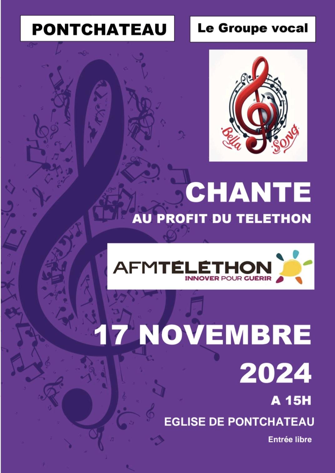 Affiche telethon 2024 bs